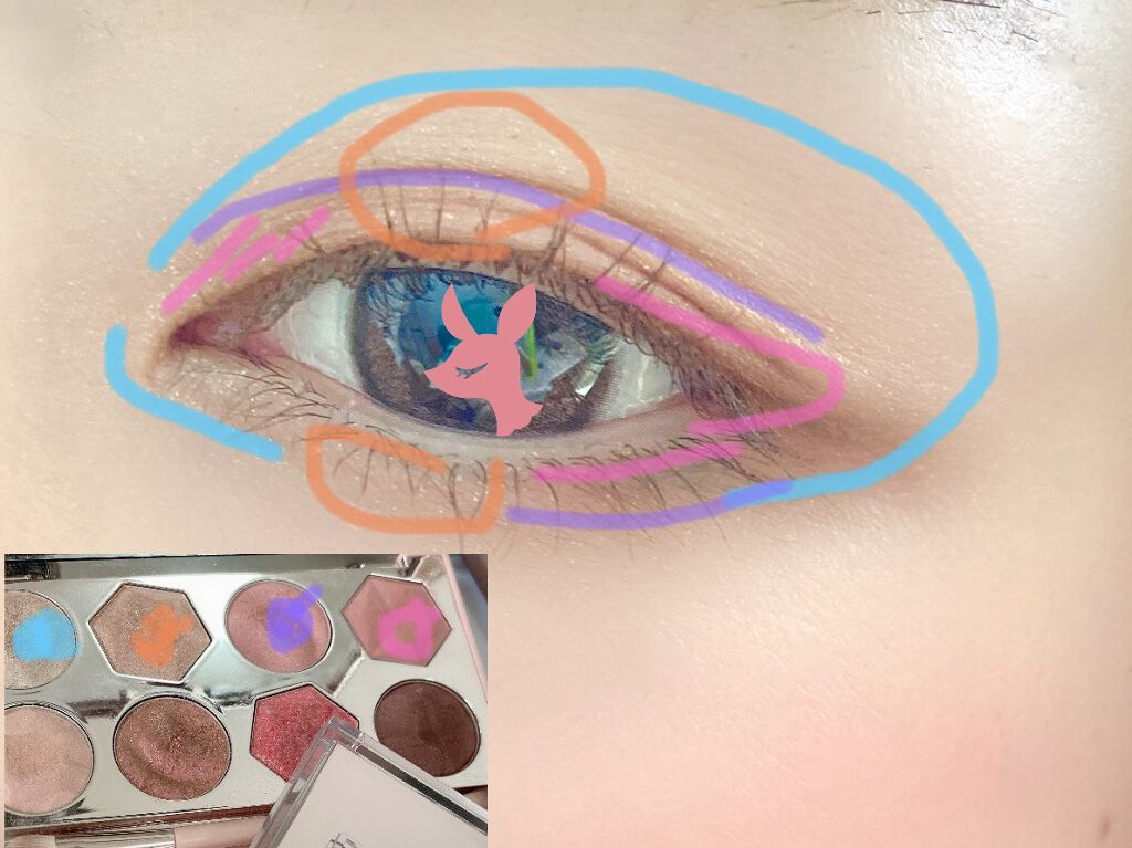 インク カラー カラ（AD）/PERIPERA/マスカラを使ったクチコミ（3枚目）