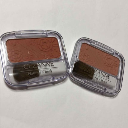 ナチュラル チークN/CEZANNE/パウダーチークを使ったクチコミ(1枚目)