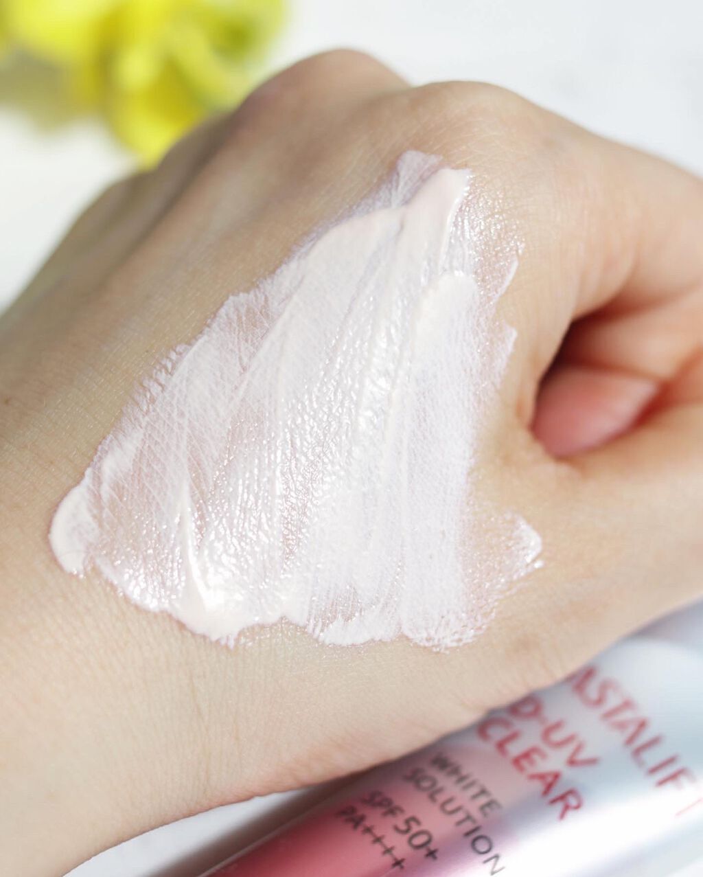 D-UVクリア ホワイトソリューション/アスタリフト/日焼け止めクリームを使ったクチコミ(5枚目)