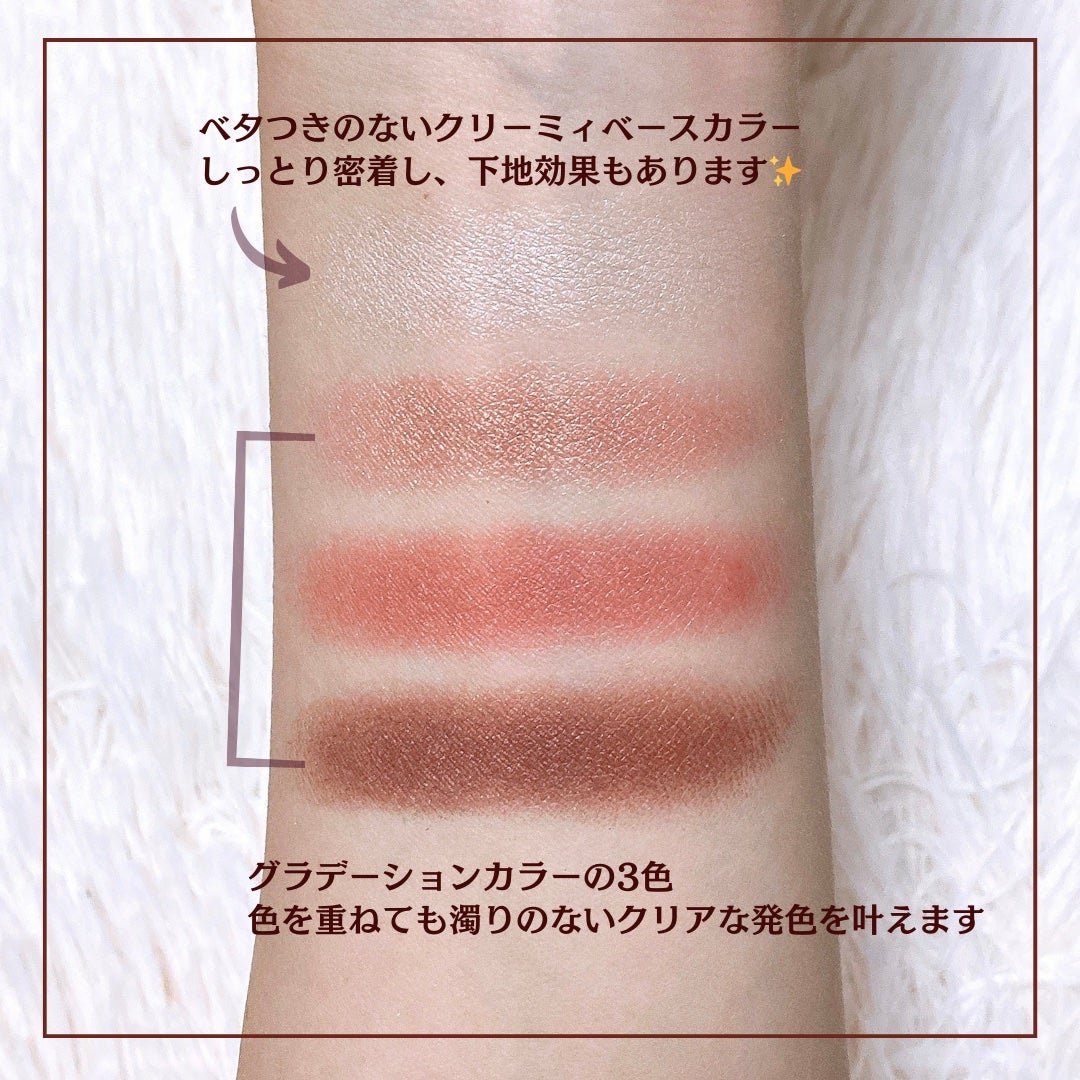 グロッシーリッチ アイズ N/Visée/アイシャドウパレットを使ったクチコミ(3枚目)