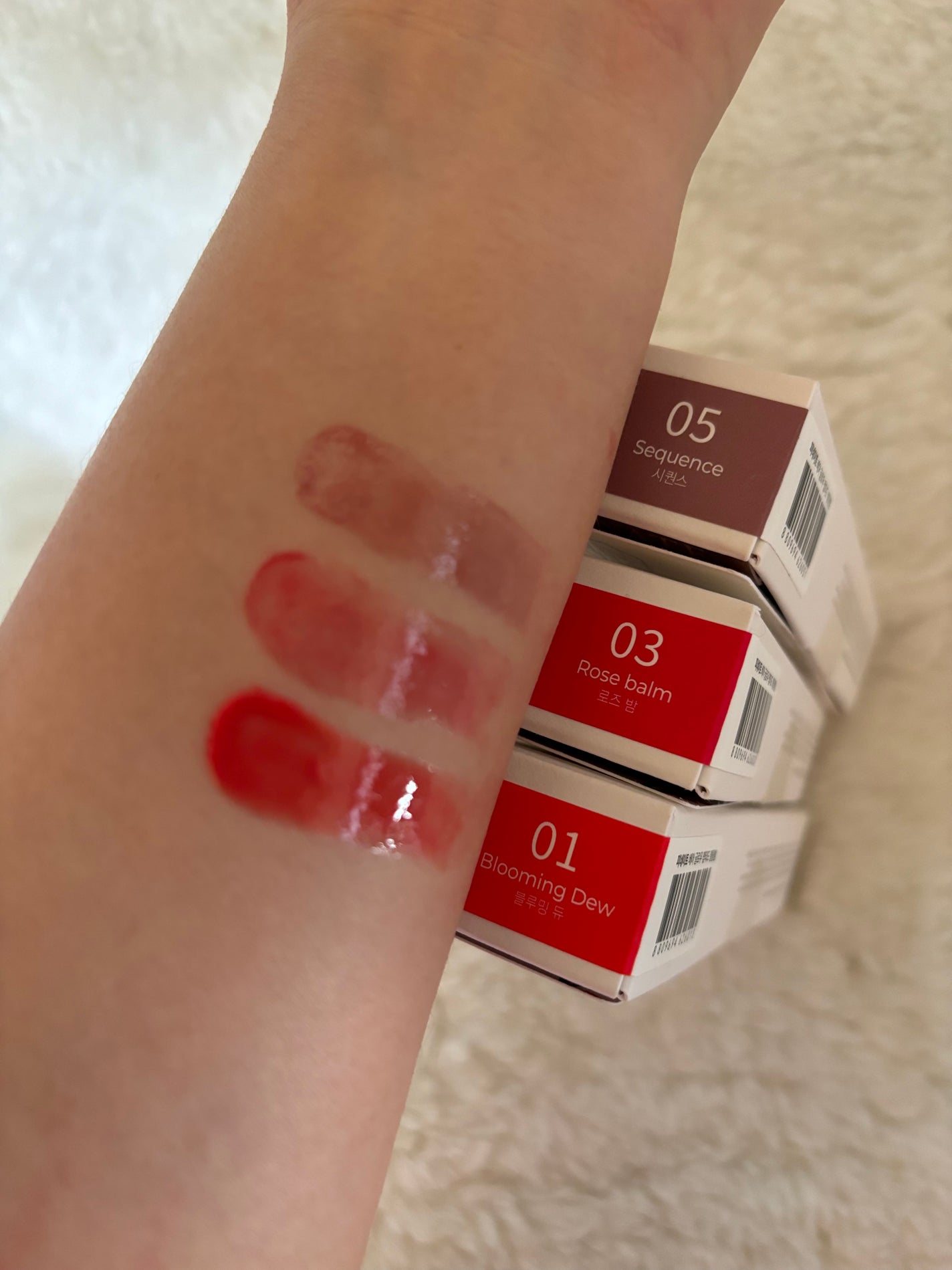 ベアグローペプチドメルティングバーム/PINATE/口紅を使ったクチコミ(5枚目)