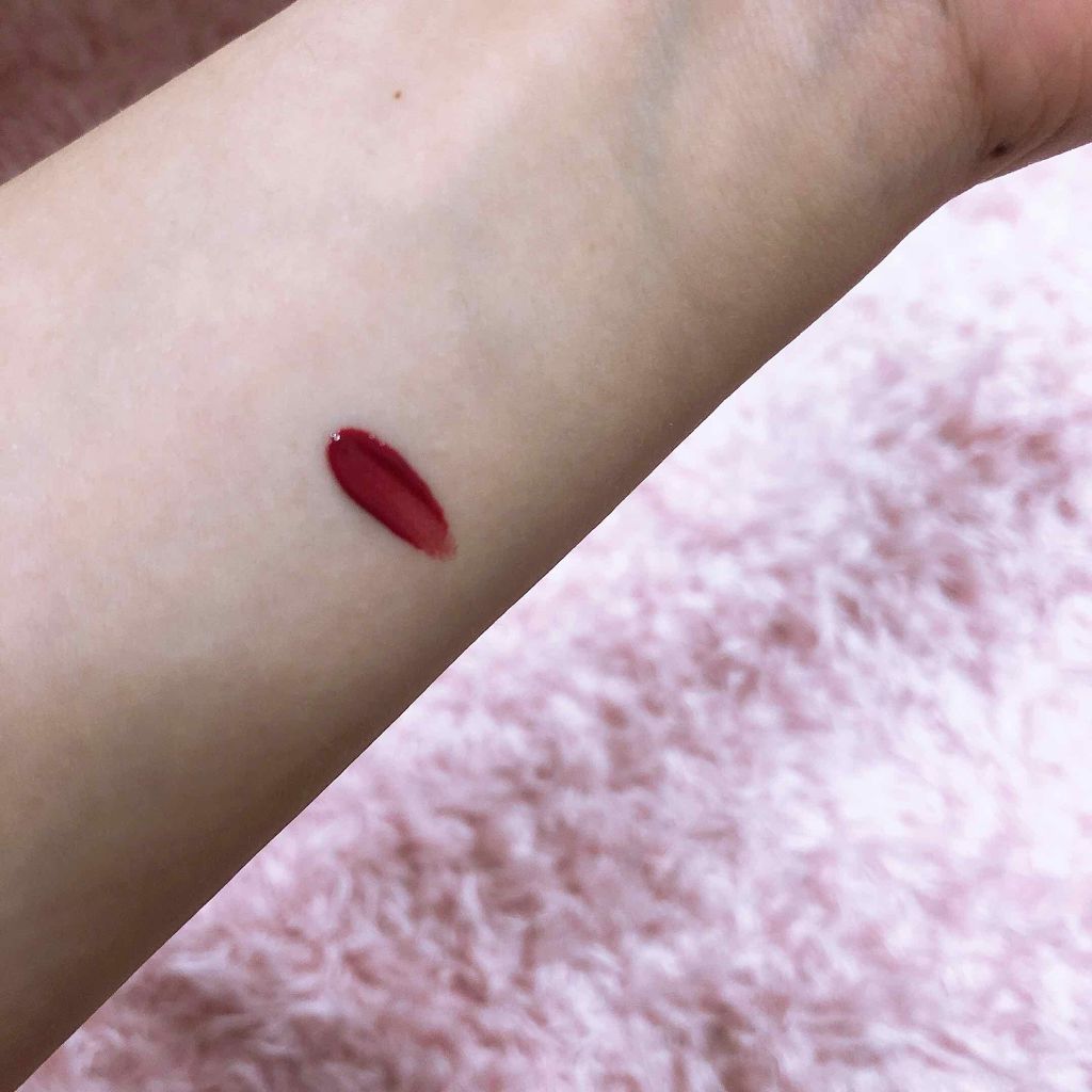 ジューシーラスティングティント/rom&nd/リップティントを使ったクチコミ（3枚目）