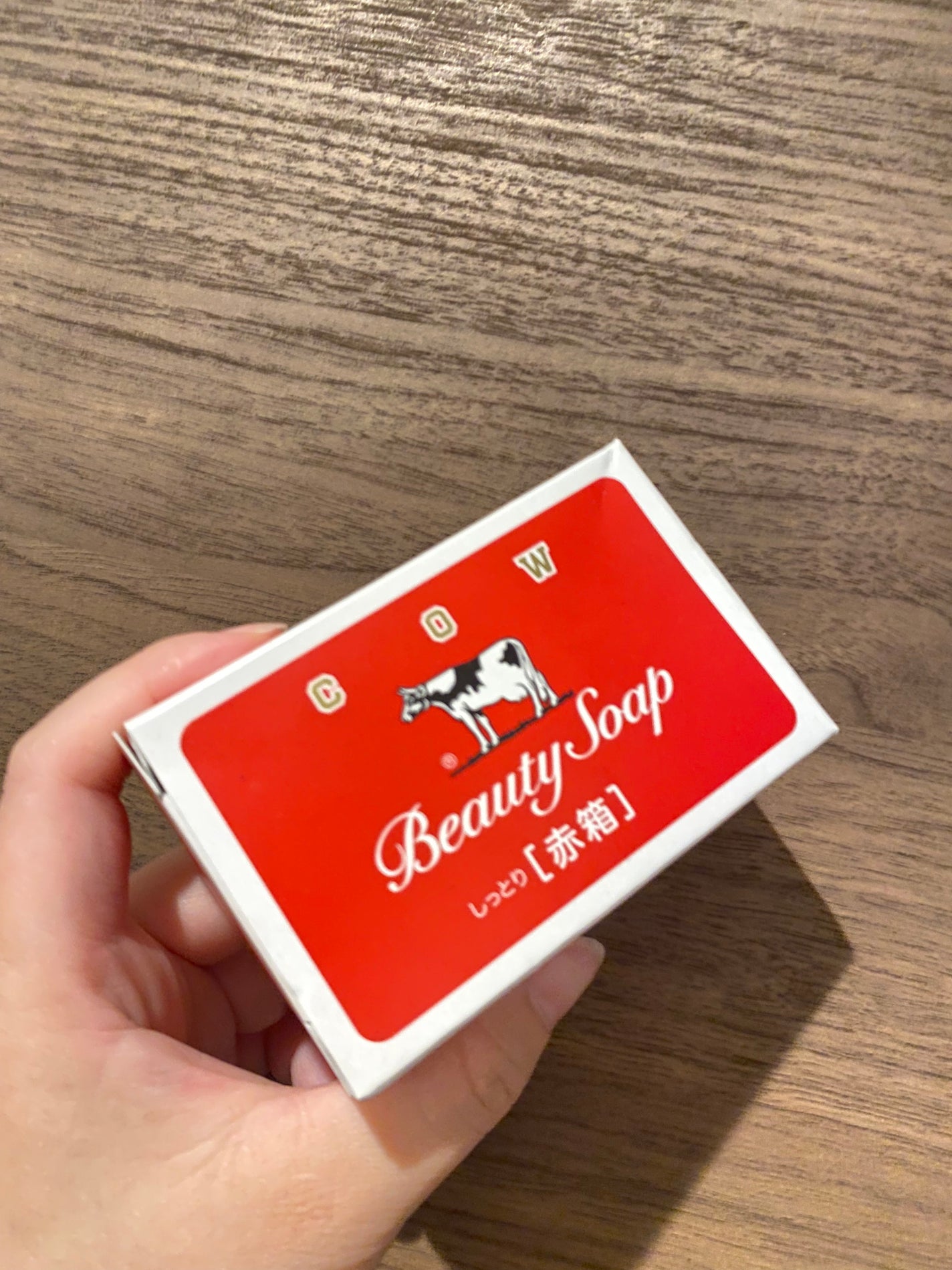 赤箱 (しっとり)/カウブランド/洗顔石鹸を使ったクチコミ(1枚目)