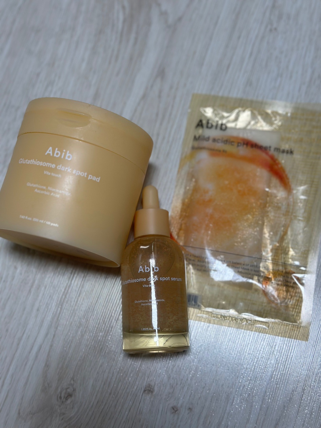 アビブ　グルタチオンソームダークスポットセラムビタドロップ/Abib /美容液を使ったクチコミ（1枚目）