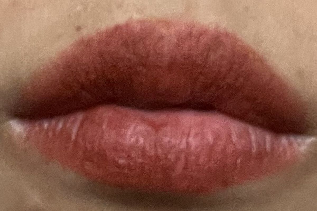 ミルクティーベルベットティント/rom&nd/リップティントを使ったクチコミ（2枚目）