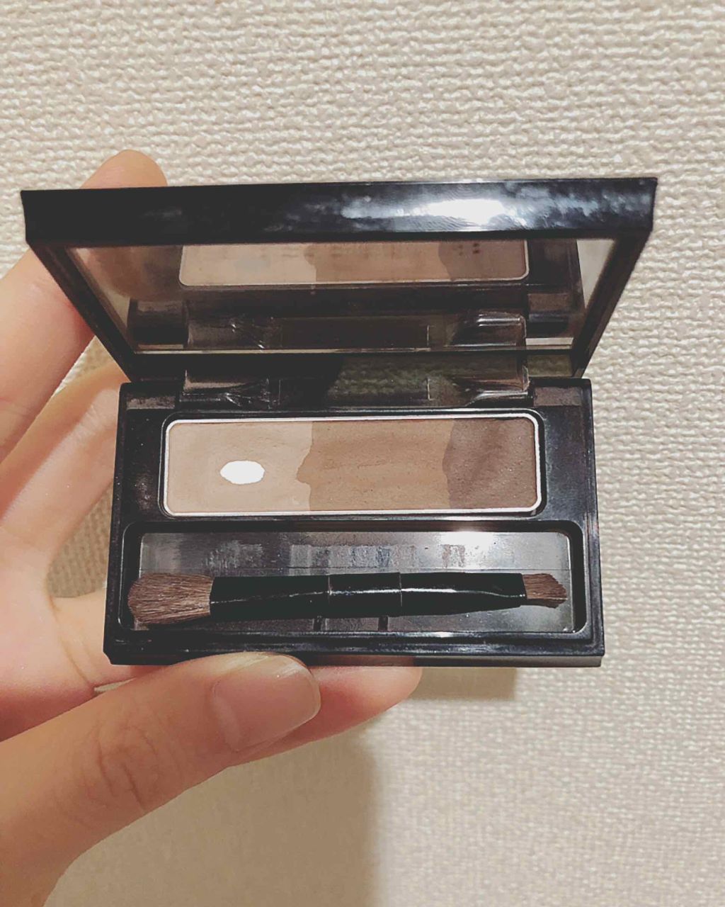 ブレンドアイブローコンパクト/オルビス/パウダーアイブロウを使ったクチコミ(1枚目)