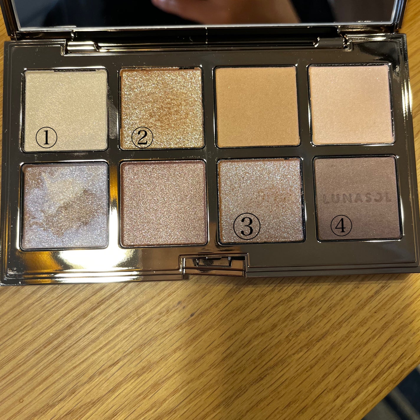 アイカラーレーション スペシャルエディション/LUNASOL/アイシャドウパレットを使ったクチコミ(1枚目)