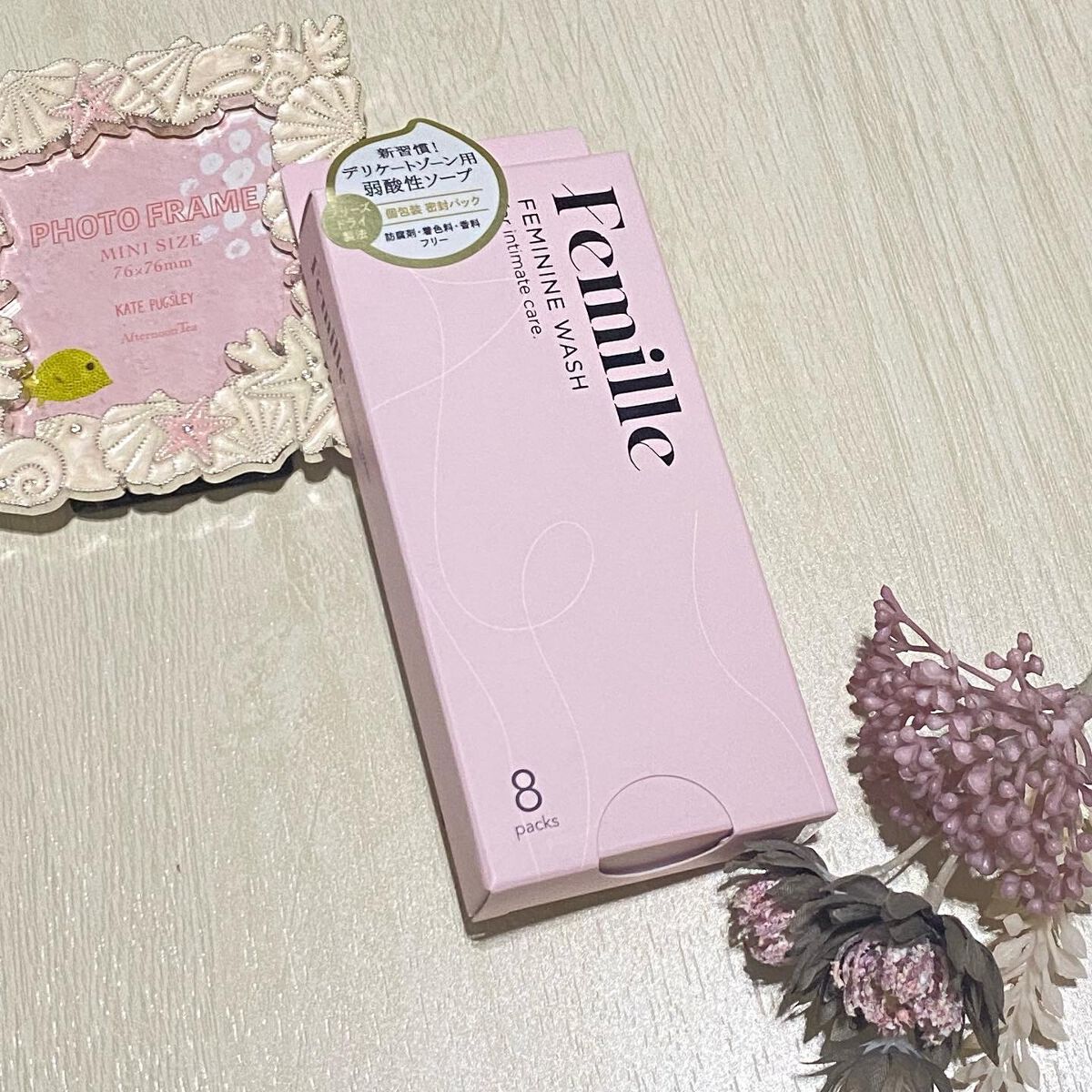 フェミニンウォッシュFD 8 packs/Femille/デリケートゾーンケアを使ったクチコミ（1枚目）