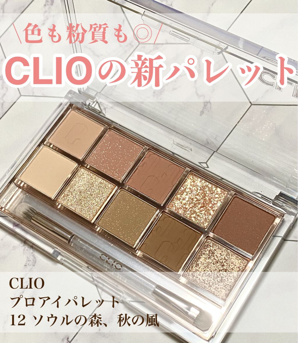 プロ アイ パレット/CLIO/アイシャドウパレットを使ったクチコミ（1枚目）
