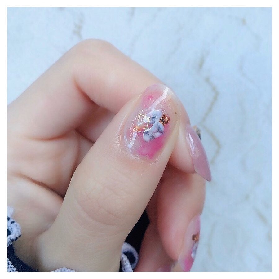 サンリオネイル/DAISO/マニキュアを使ったクチコミ(3枚目)