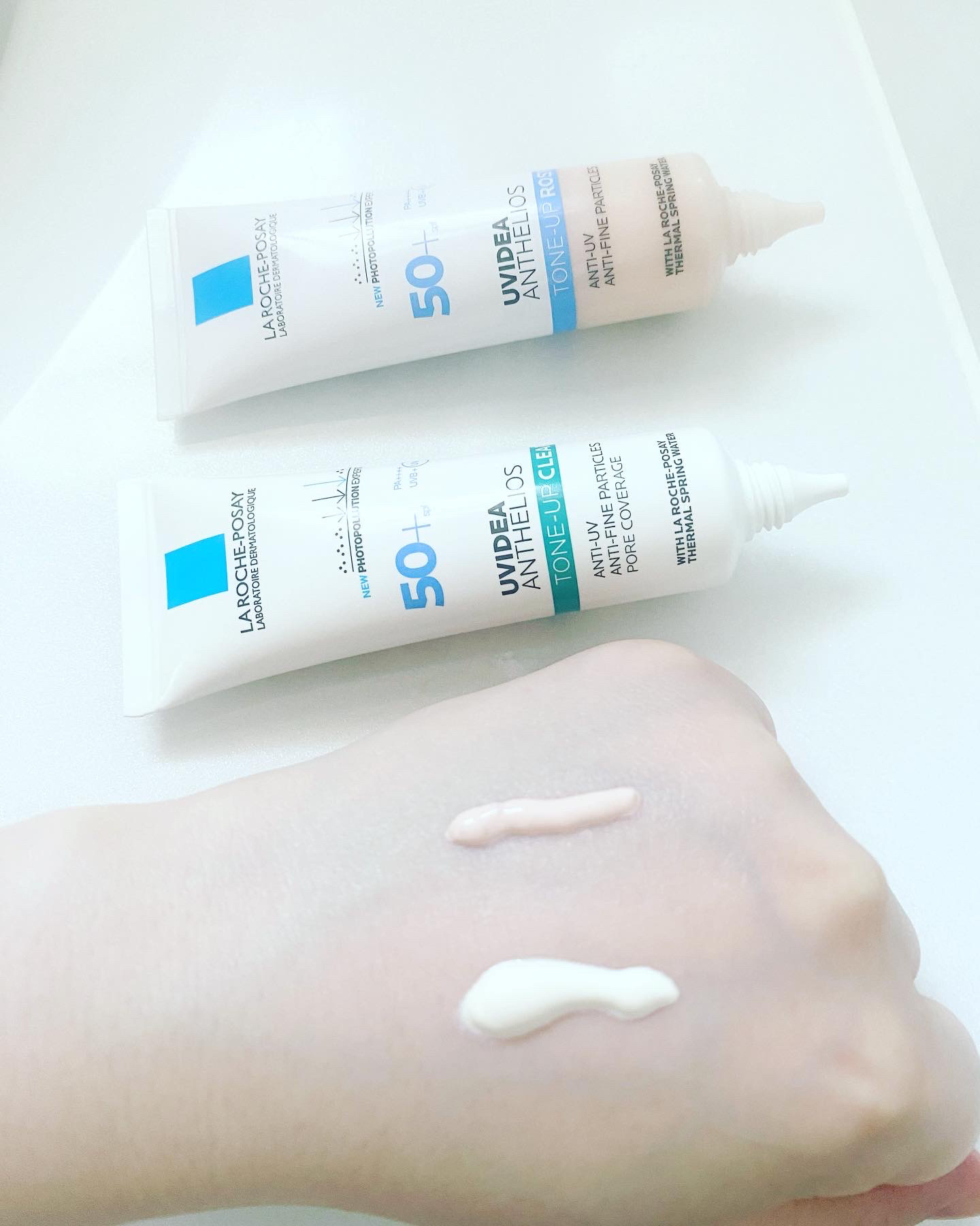 UVイデア XL プロテクショントーンアップ ローズ/ラ ロッシュ ポゼ/日焼け止めクリームを使ったクチコミ（2枚目）