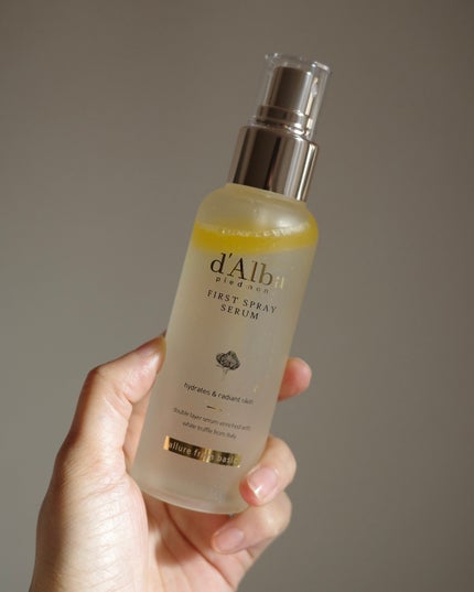 ダルバ ホワイトトリュフファーストスプレーセラム/ダルバ/ミスト状化粧水を使ったクチコミ(1枚目)