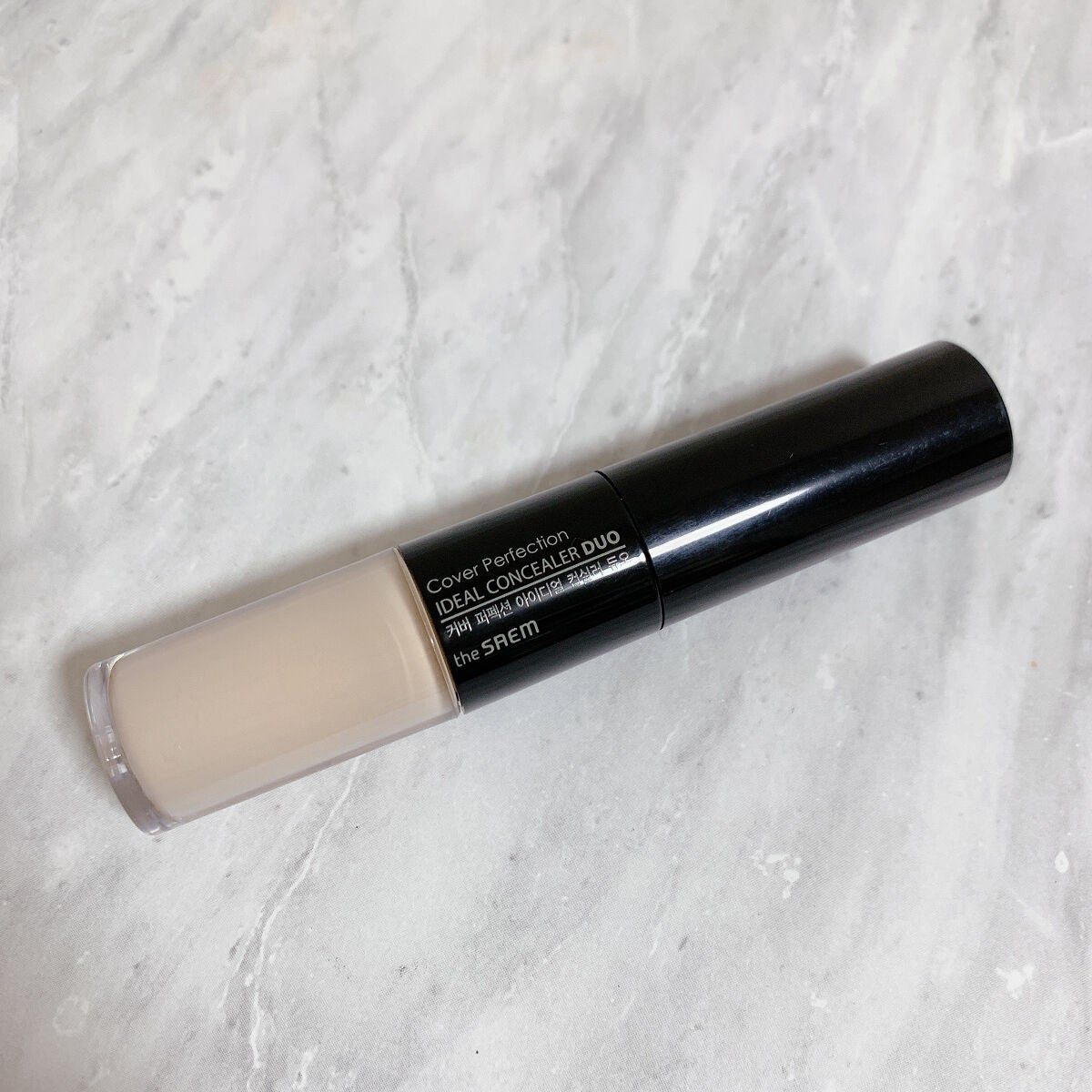 カバーパーフェクション アイディールコンシーラー デュオ/the SAEM/スティックコンシーラーを使ったクチコミ(1枚目)