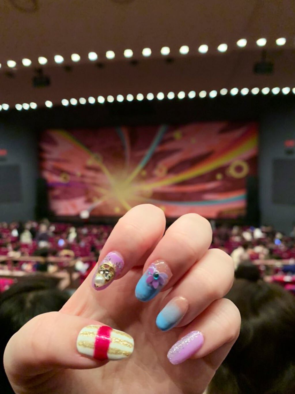 ネイルチップオーバルタイプ/DAISO/ネイルチップ・パーツを使ったクチコミ（2枚目）