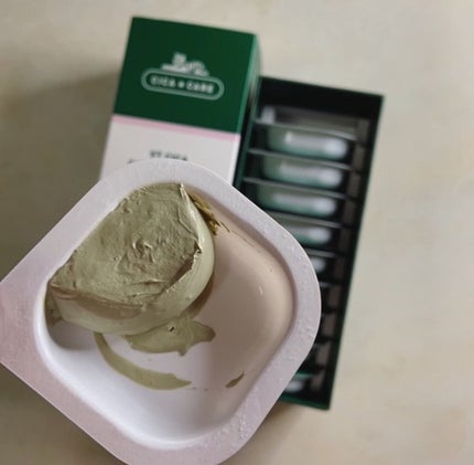 CICA カプセルマスク/VT/洗い流すパック・マスクを使ったクチコミ(4枚目)