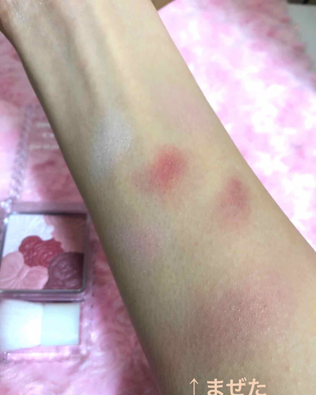 グロウフルールチークス/キャンメイク/パウダーチークを使ったクチコミ(2枚目)