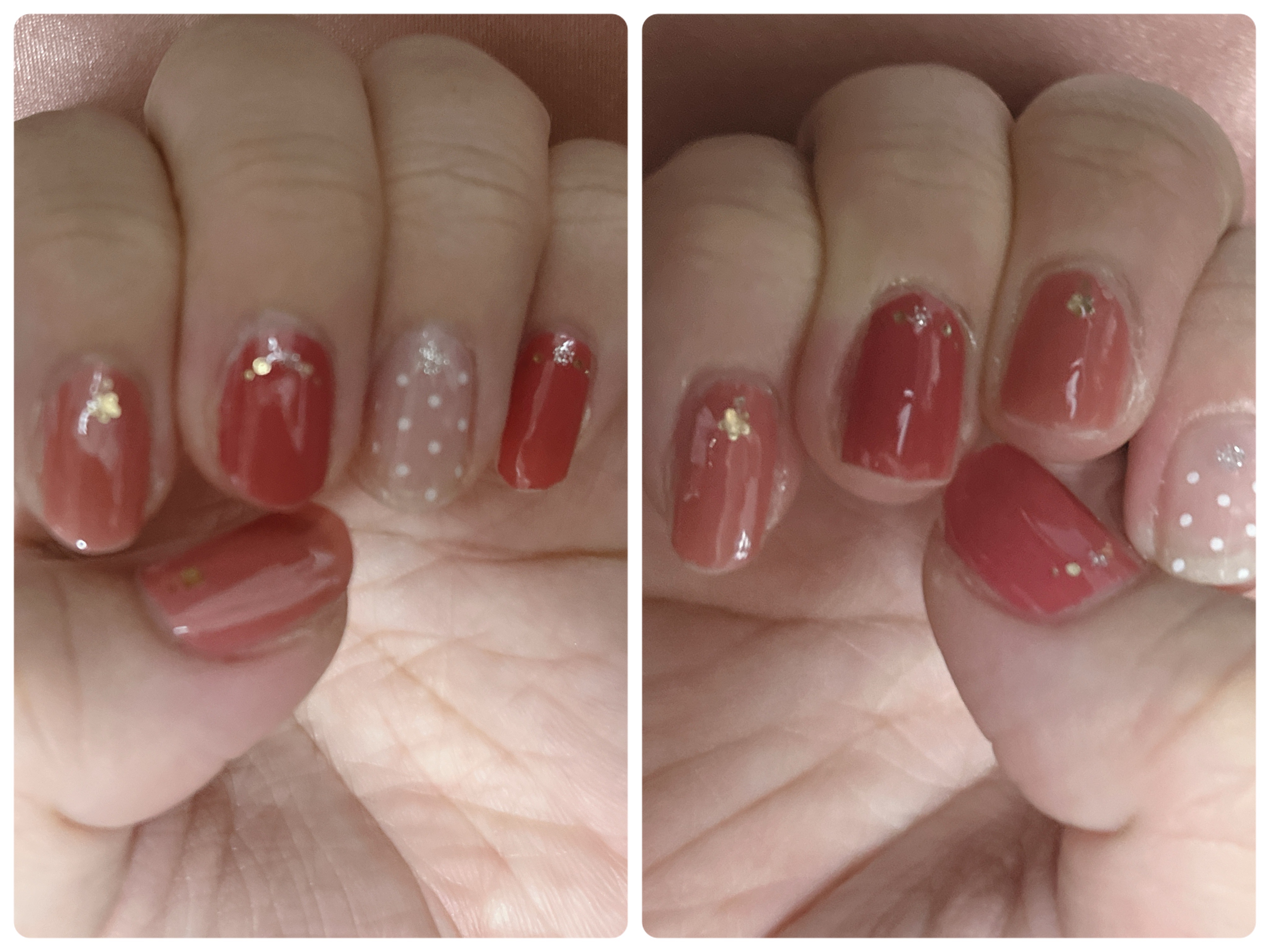 ジェルネイルシール/DAISO/ネイルシールを使ったクチコミ（1枚目）