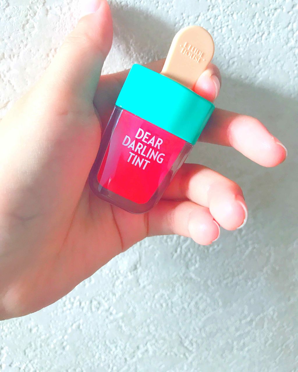 ディアダーリン ウォータージェルティント （アイスティント）/ETUDE/口紅を使ったクチコミ（1枚目）