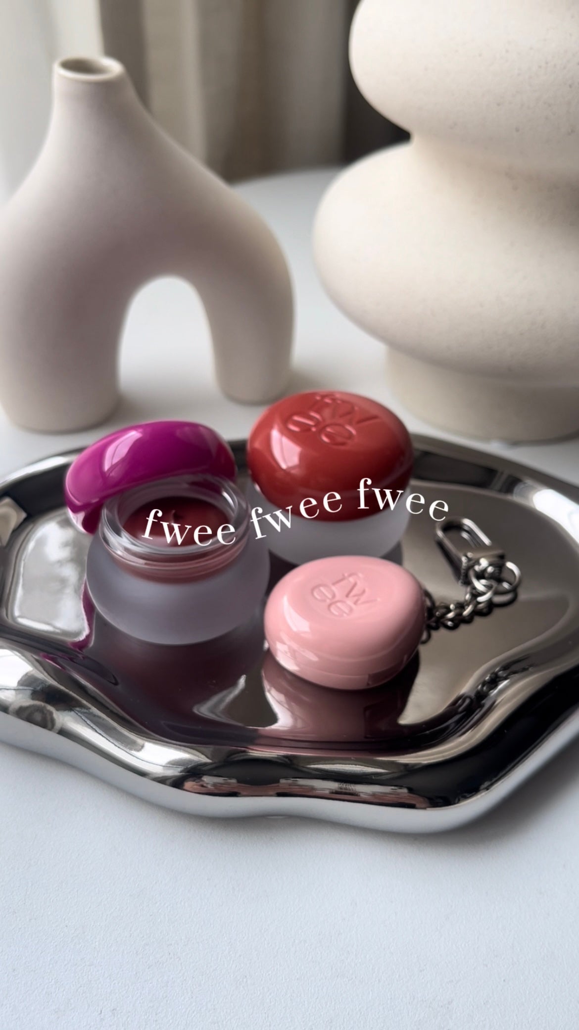 リップアンドチーク ブラーリープリンポット/fwee/口紅を使ったクチコミ(2枚目)