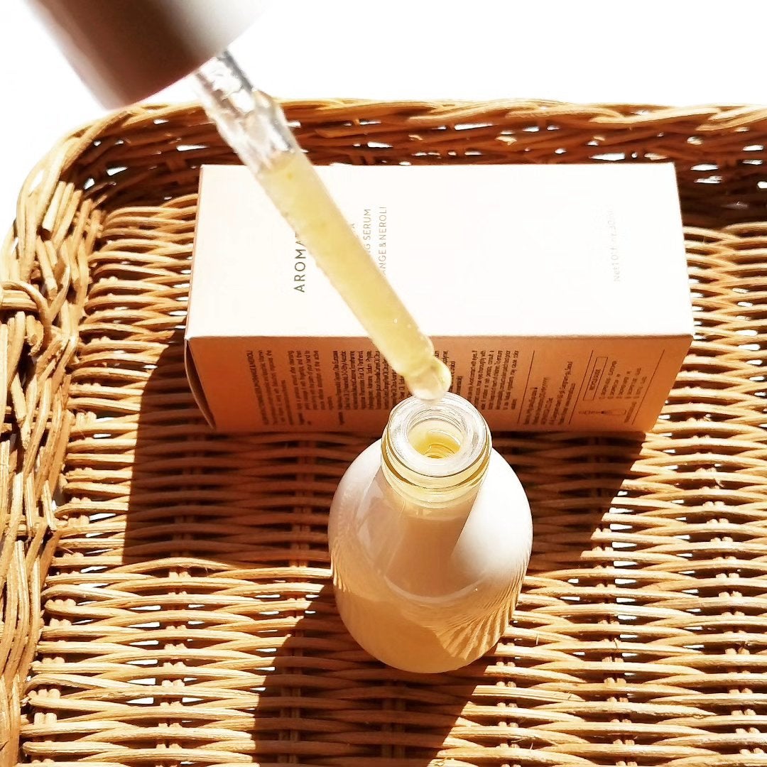 グロービタCトーニングセラム/AROMATICA/美容液を使ったクチコミ(2枚目)