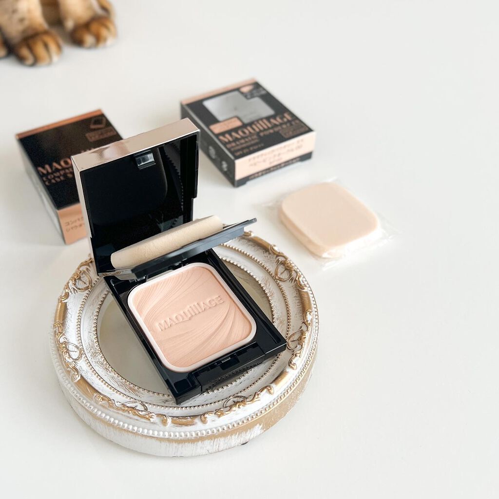 ドラマティックパウダリー EX/マキアージュ/パウダーファンデーションを使ったクチコミ(1枚目)