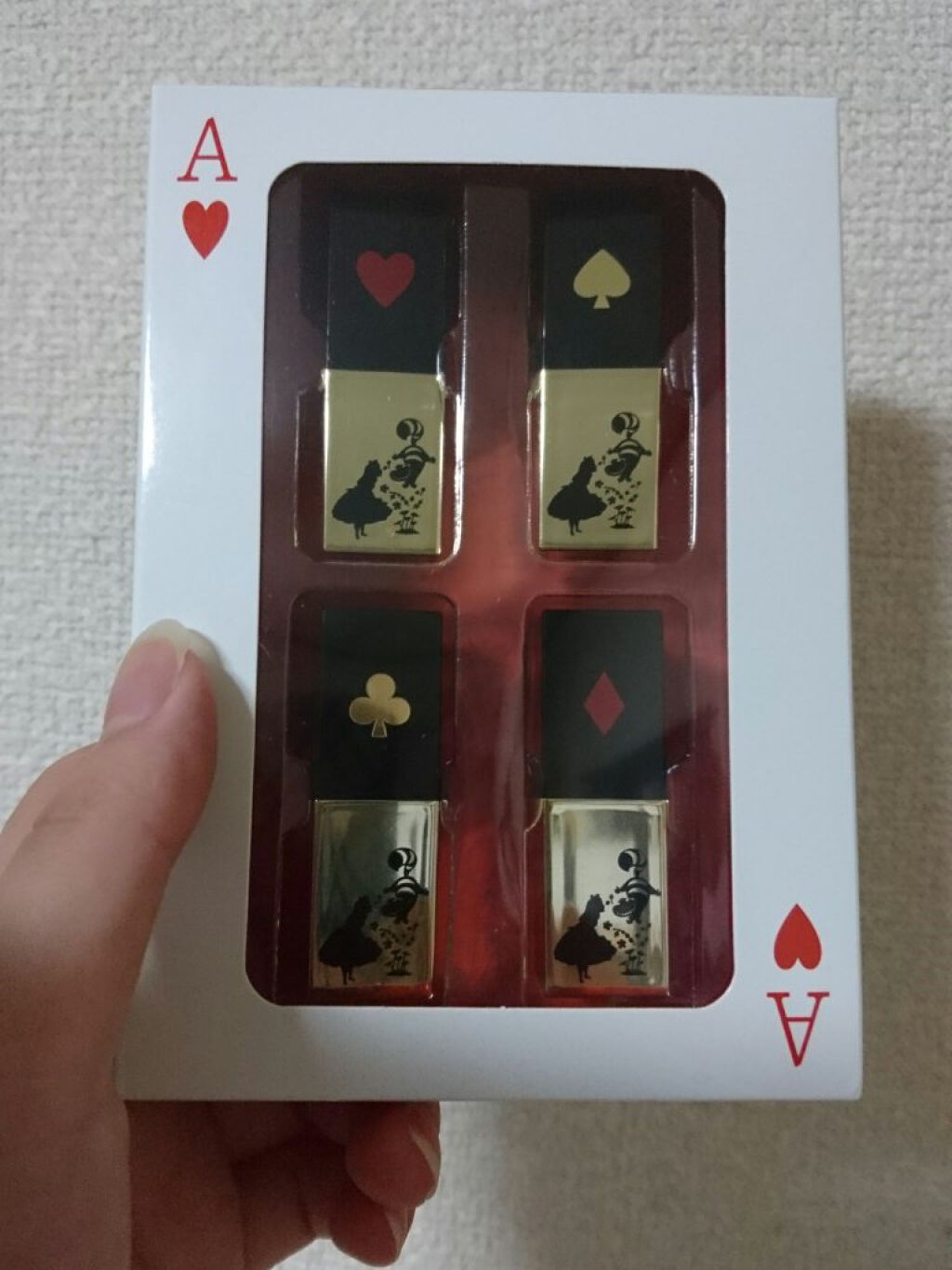 リップクリームセット/アリス/ディズニーストア/リップケアを使ったクチコミ（1枚目）