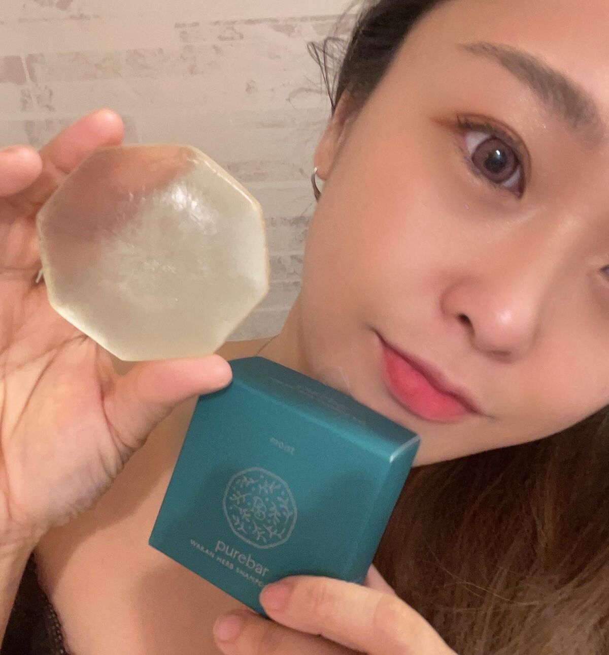 ピュアバー 和漢ハーブシャンプーバー モイスト/purebar/市販シャンプーを使ったクチコミ（1枚目）