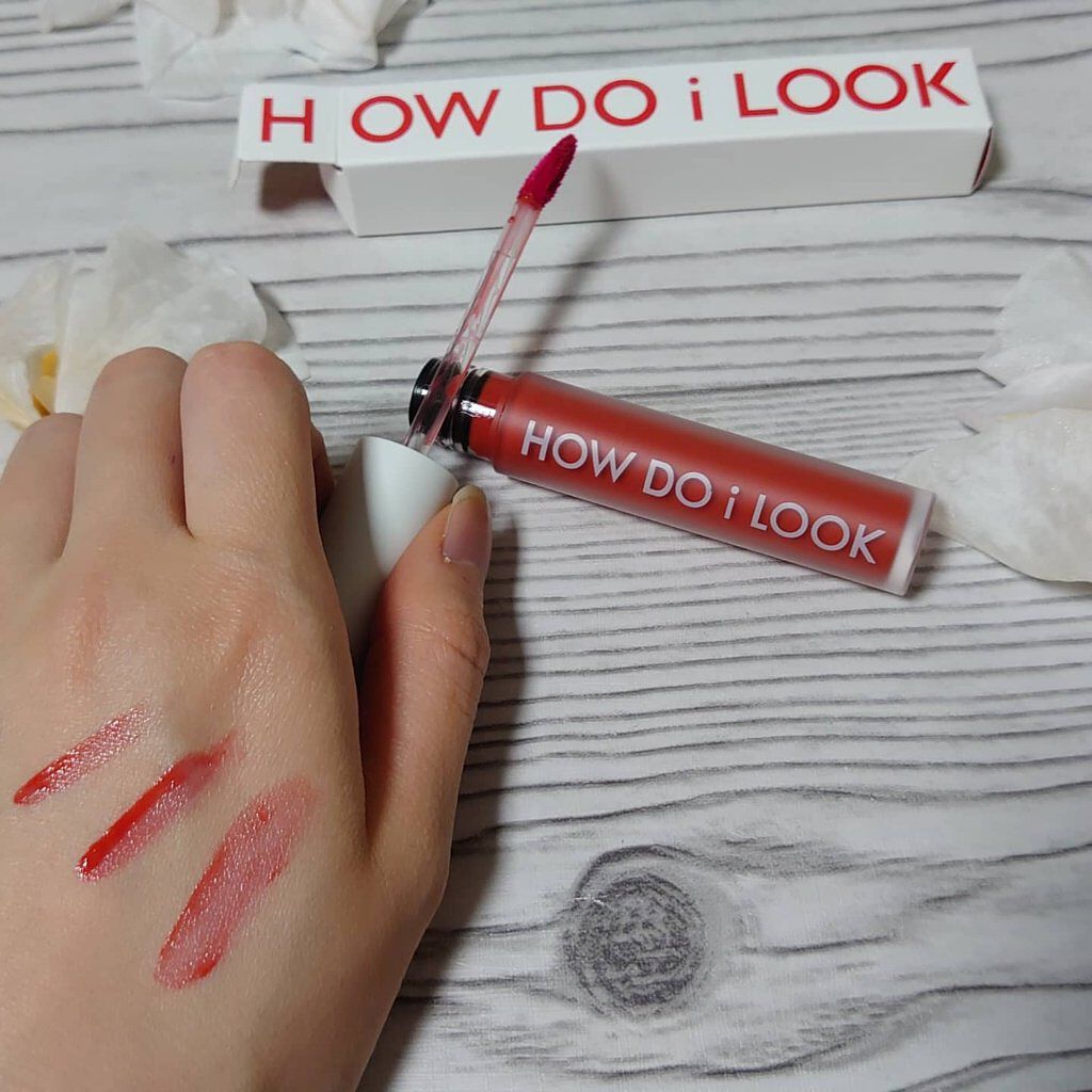 エマルジョンリップティント/HOWDOiLOOK/リップティントを使ったクチコミ（1枚目）
