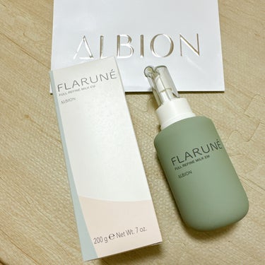 フラルネ フルリファイン ミルク EM 200g/ALBION/乳液を使ったクチコミ（1枚目）