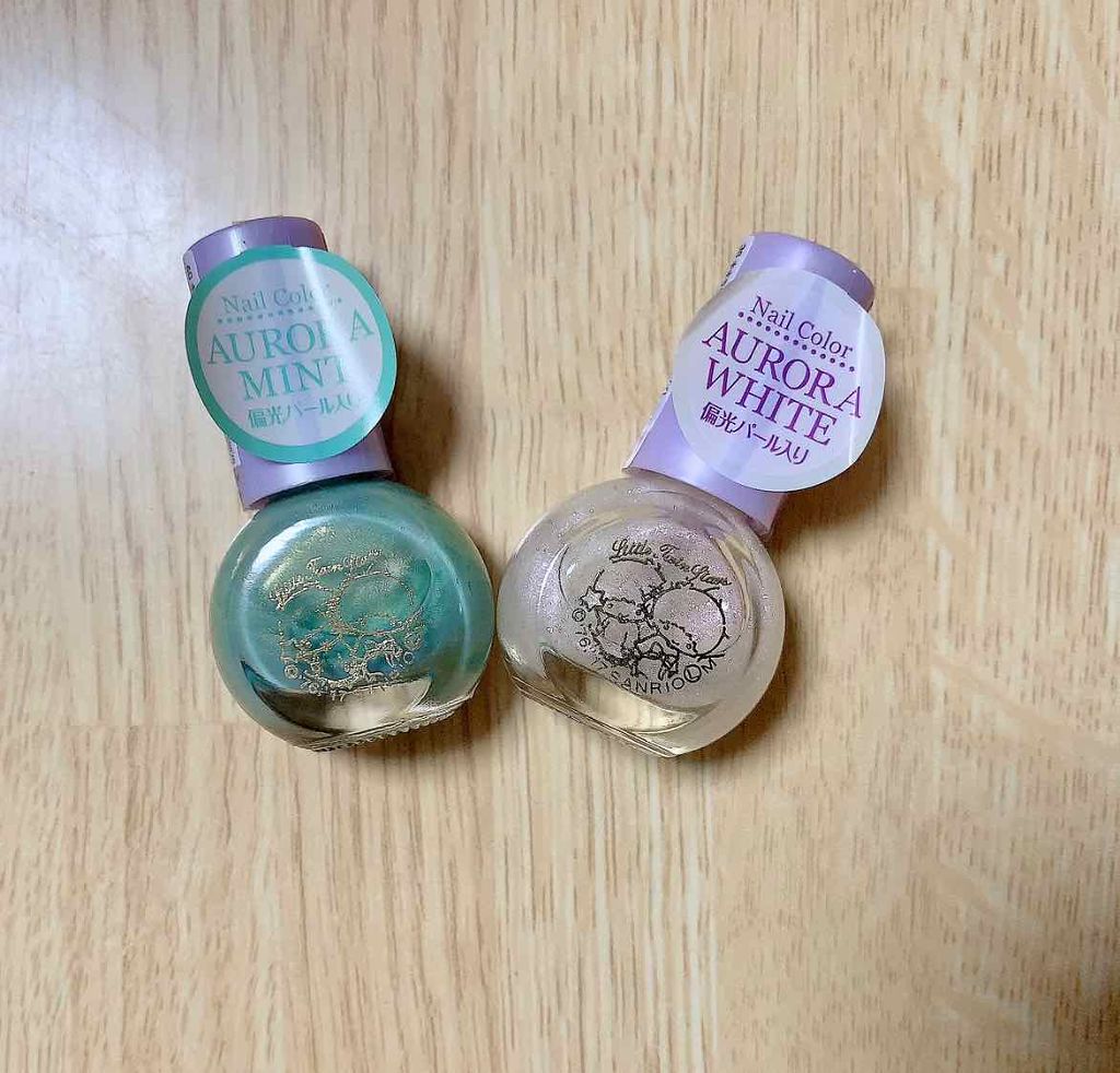 サンリオネイル/DAISO/マニキュアを使ったクチコミ(1枚目)