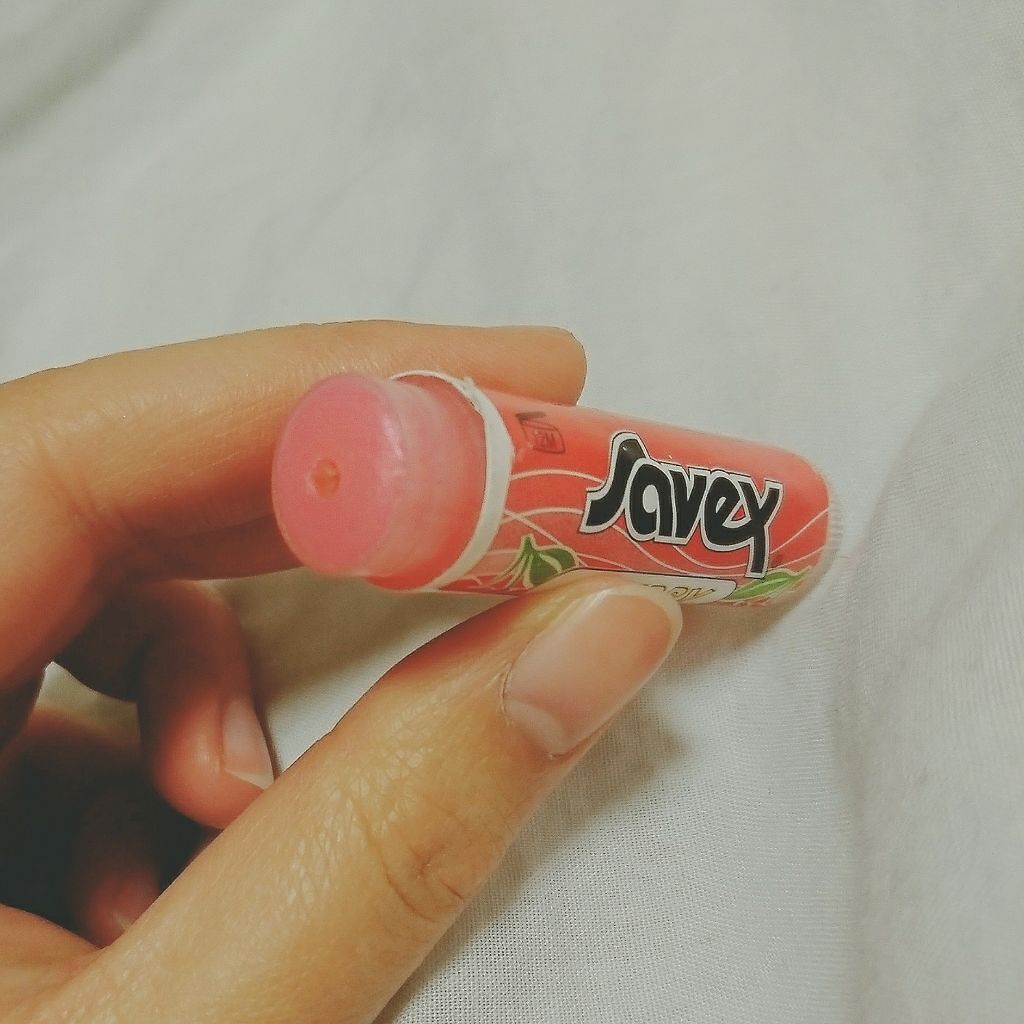 サベックス リップクリーム スティック チェリー/サベックス/リップクリームを使ったクチコミ(2枚目)