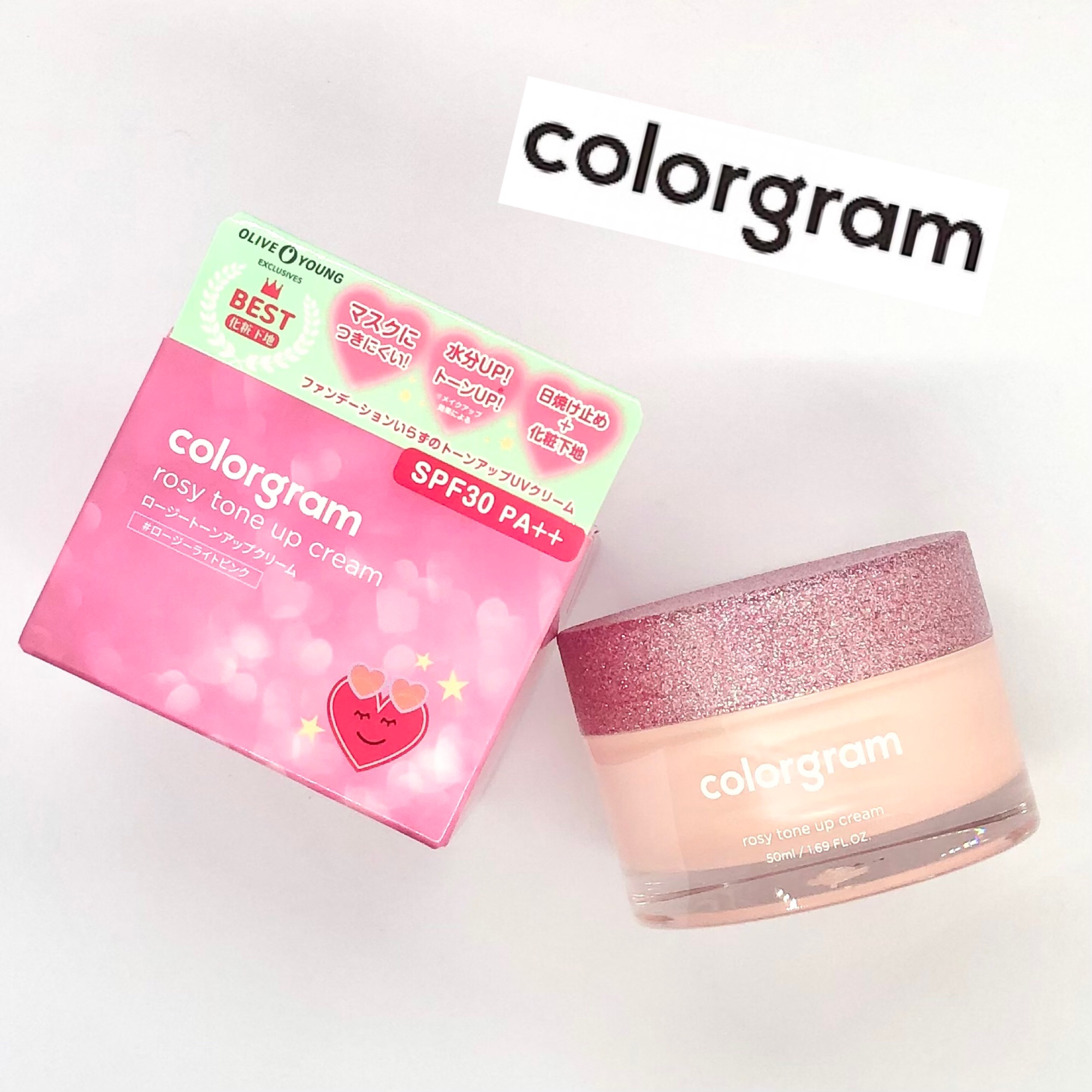 ロージー トーンアップクリーム /Colorgram/化粧下地を使ったクチコミ（1枚目）