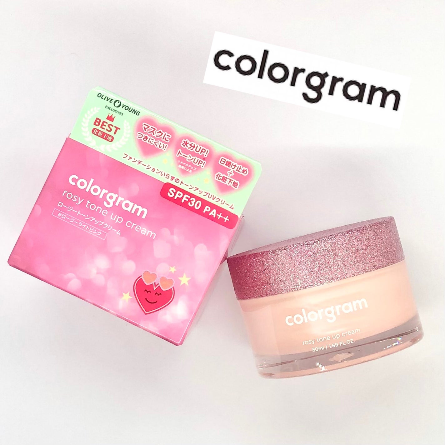 ロージー トーンアップクリーム /Colorgram/化粧下地を使ったクチコミ(1枚目)