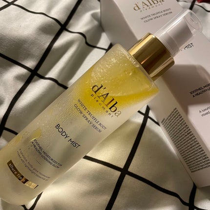 ホワイトトリュフアロマティックボディミストセラム/ダルバ/ボディオイルを使ったクチコミ(1枚目)