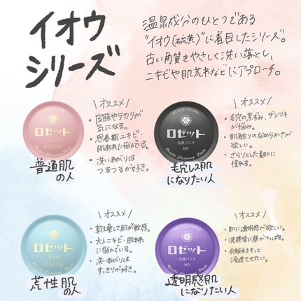 ロゼット 洗顔パスタ 荒性肌/ロゼット/洗顔フォームを使ったクチコミ(3枚目)