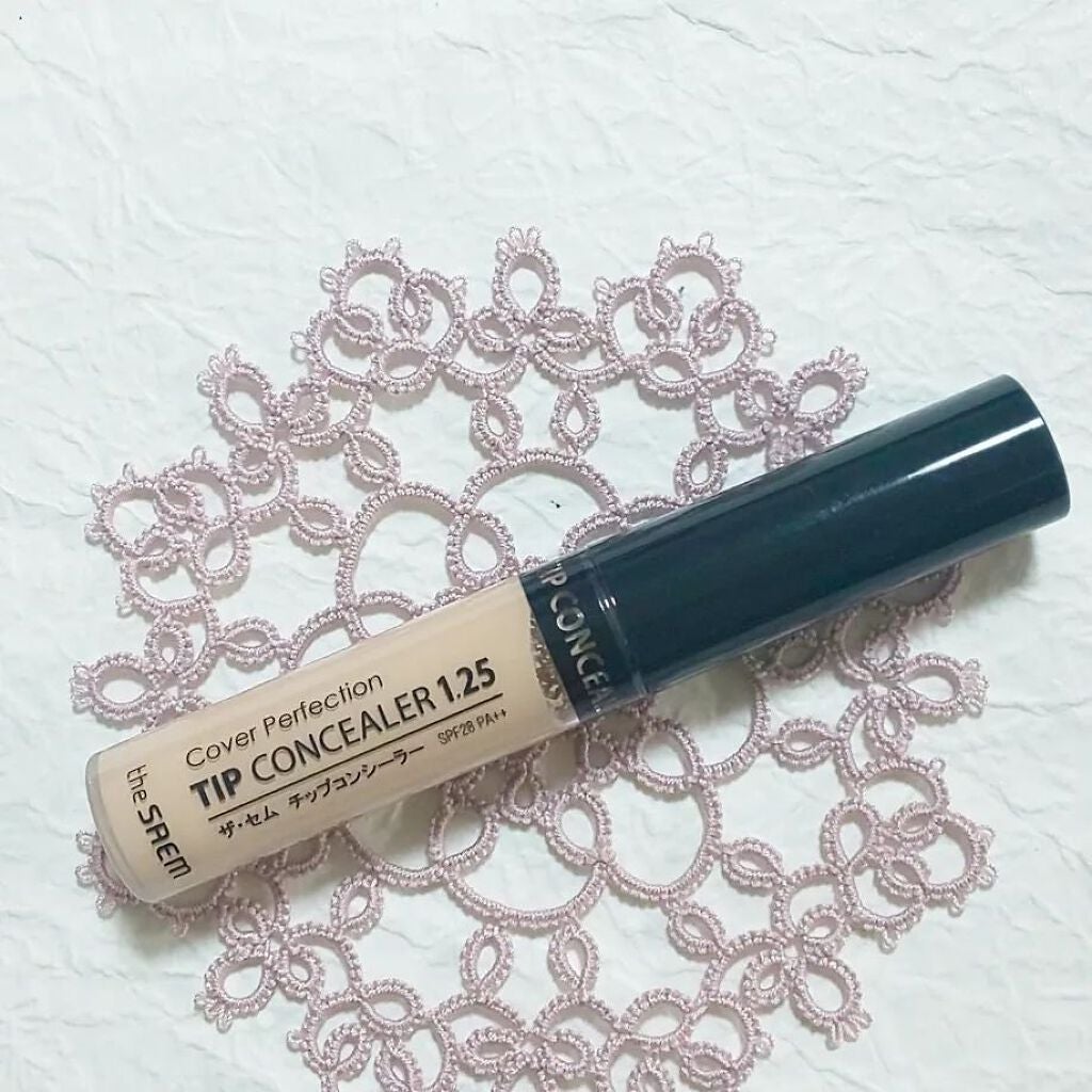 カバーパーフェクション チップコンシーラー/the SAEM/リキッドコンシーラーを使ったクチコミ(2枚目)