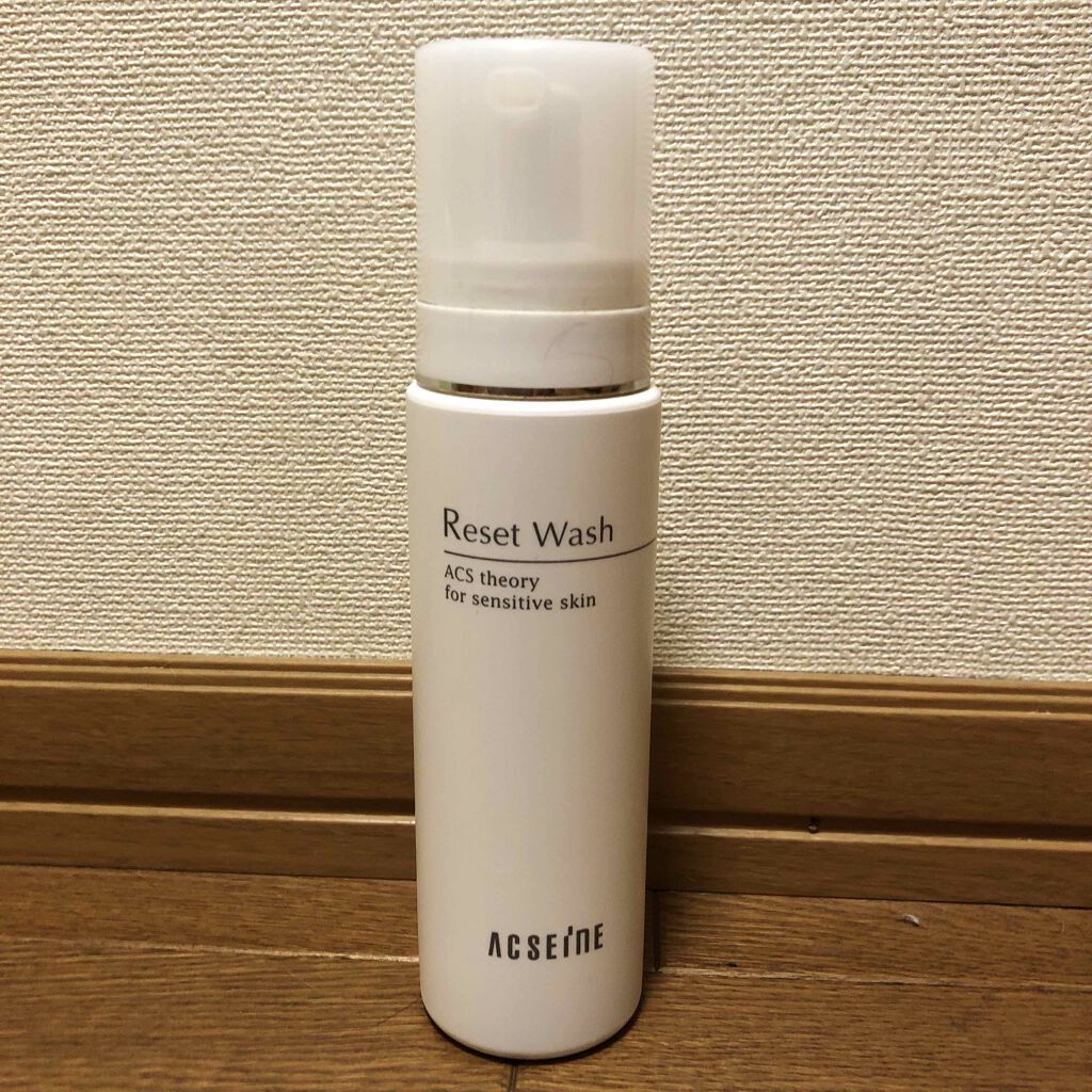 リセット ウォッシュ/ACSEINE/泡洗顔を使ったクチコミ(1枚目)