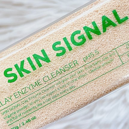 ピンククレイ酵素クレンザー/SKIN SIGNAL/洗顔パウダーを使ったクチコミ(3枚目)