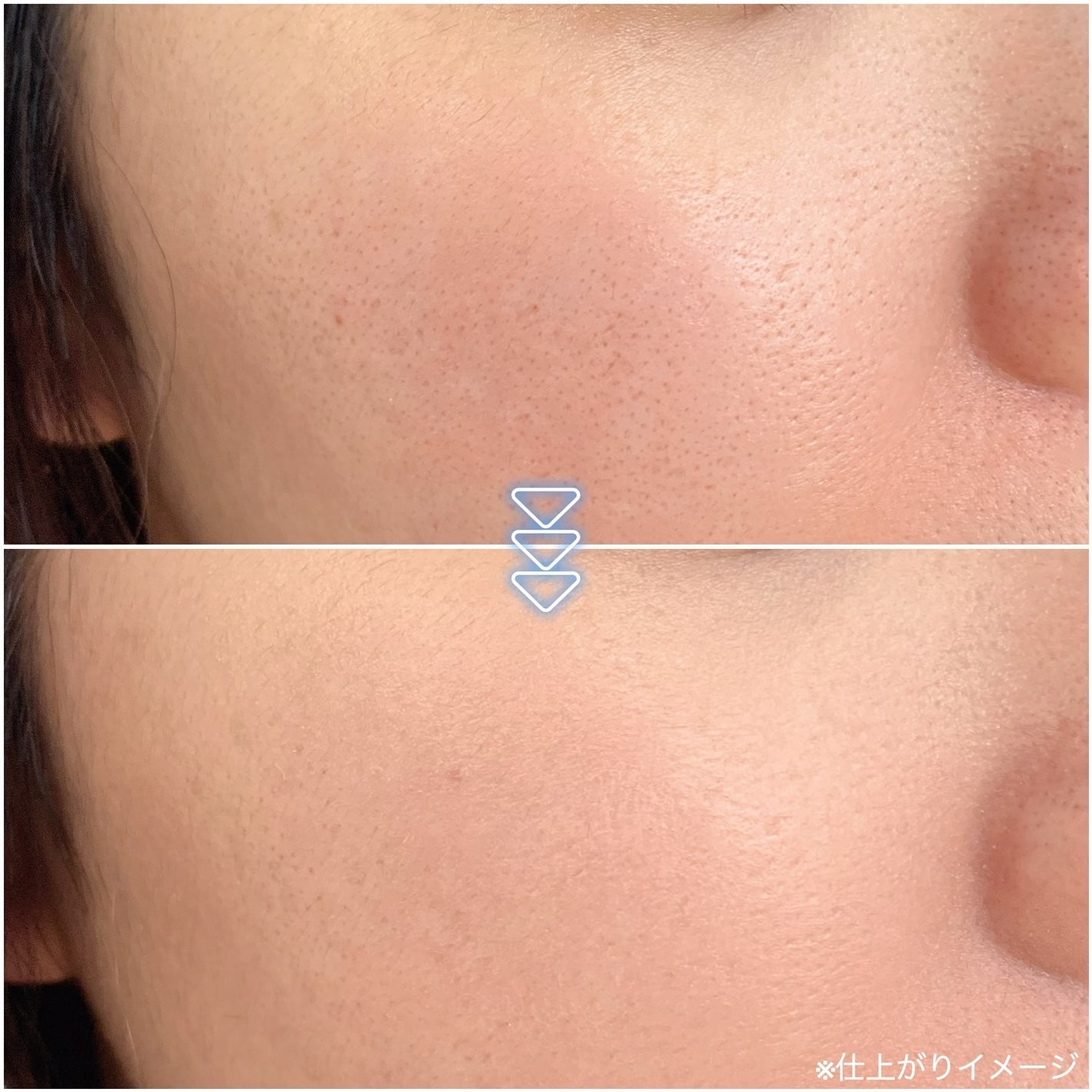 ヌーディステディクッション/SUREBASE/クッションファンデーションを使ったクチコミ(3枚目)