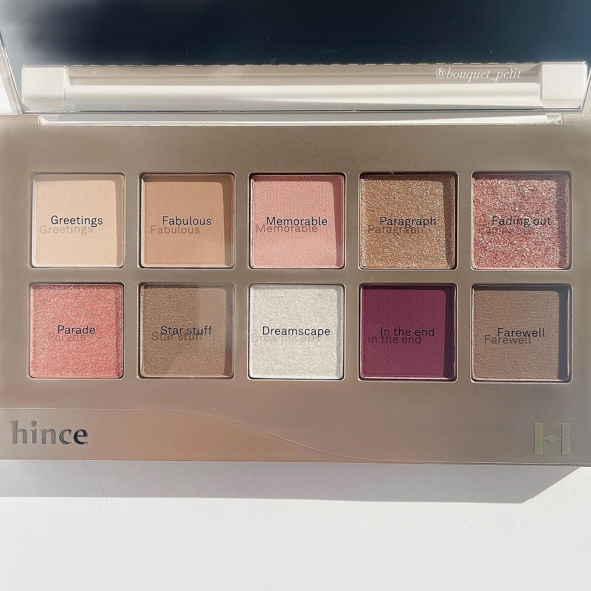 ニューデップスアイシャドウパレット/hince/アイシャドウパレットを使ったクチコミ(3枚目)