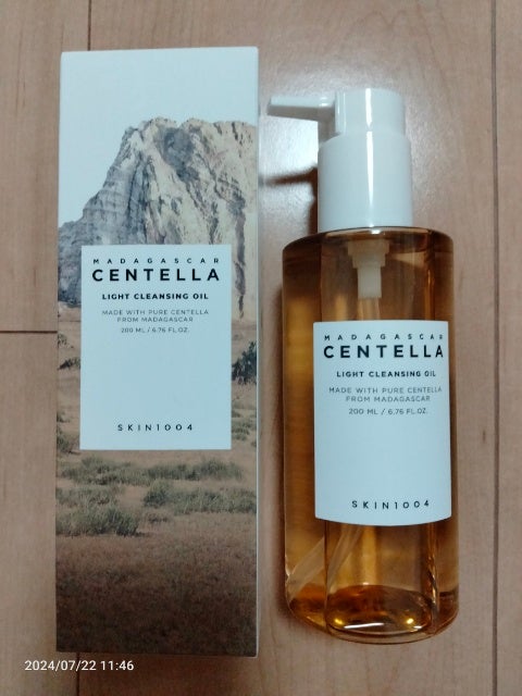 センテラ ライトクレンジングオイル/SKIN1004/オイルクレンジングを使ったクチコミ(1枚目)