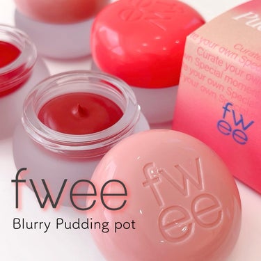 fwee フィー リップアンドチーク ブラーリープリンポットのクチコミ「💜 fwee 💜〈フィー〉
〜Blurry Pudding pot〜

完全に新触感☝️
チー.....」（1枚目）