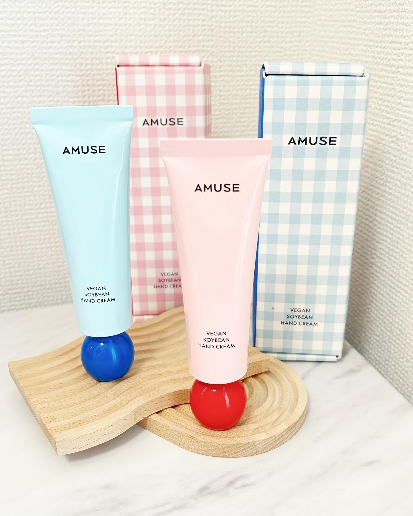 まめハンドクリーム ラブ/AMUSE/ハンドクリームを使ったクチコミ（1枚目）