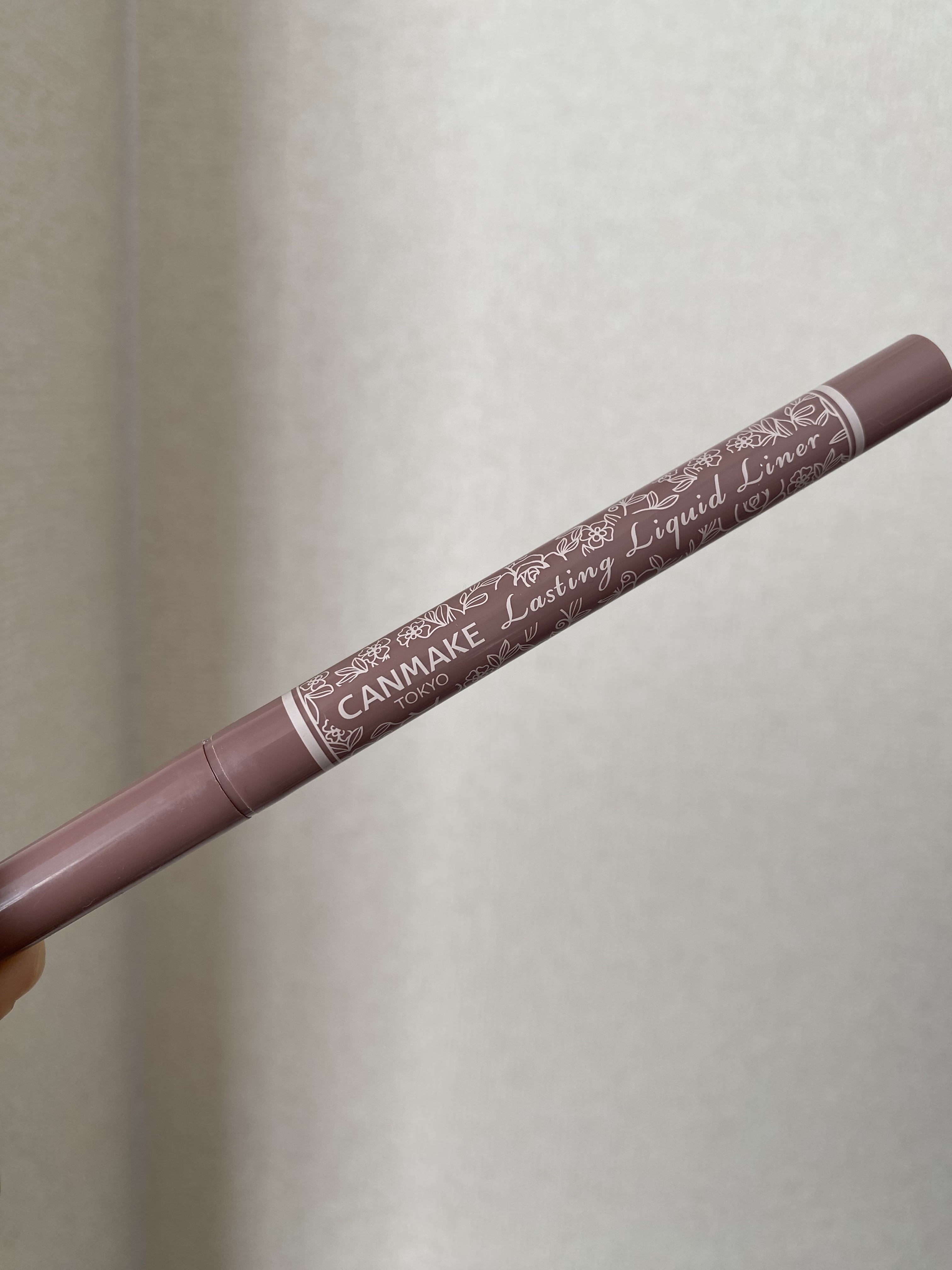 ラスティングリキッドライナー 06 ローズグレージュ/キャンメイク/リキッドアイライナーを使ったクチコミ（1枚目）