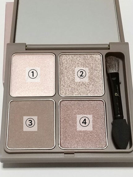 インザミラーアイパレット/Ririmew/アイシャドウパレットを使ったクチコミ(3枚目)