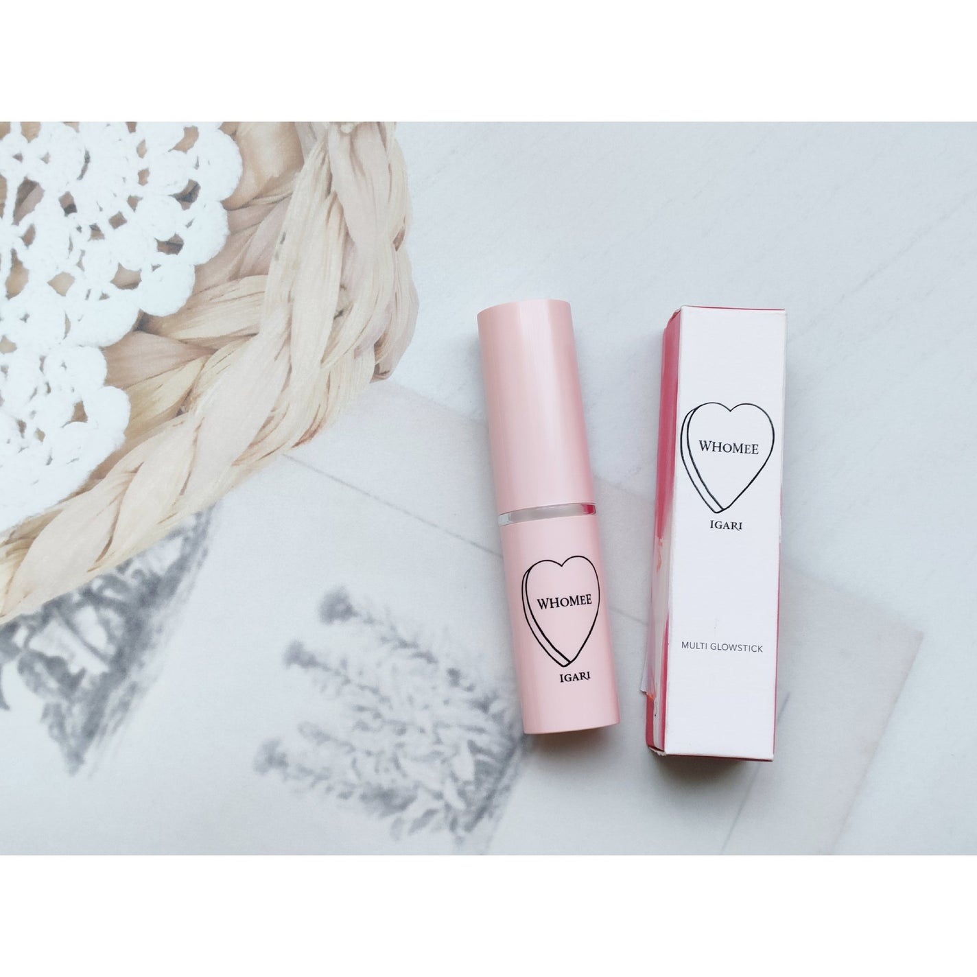 マルチグロウスティック/WHOMEE/ジェル・クリームチークを使ったクチコミ(1枚目)