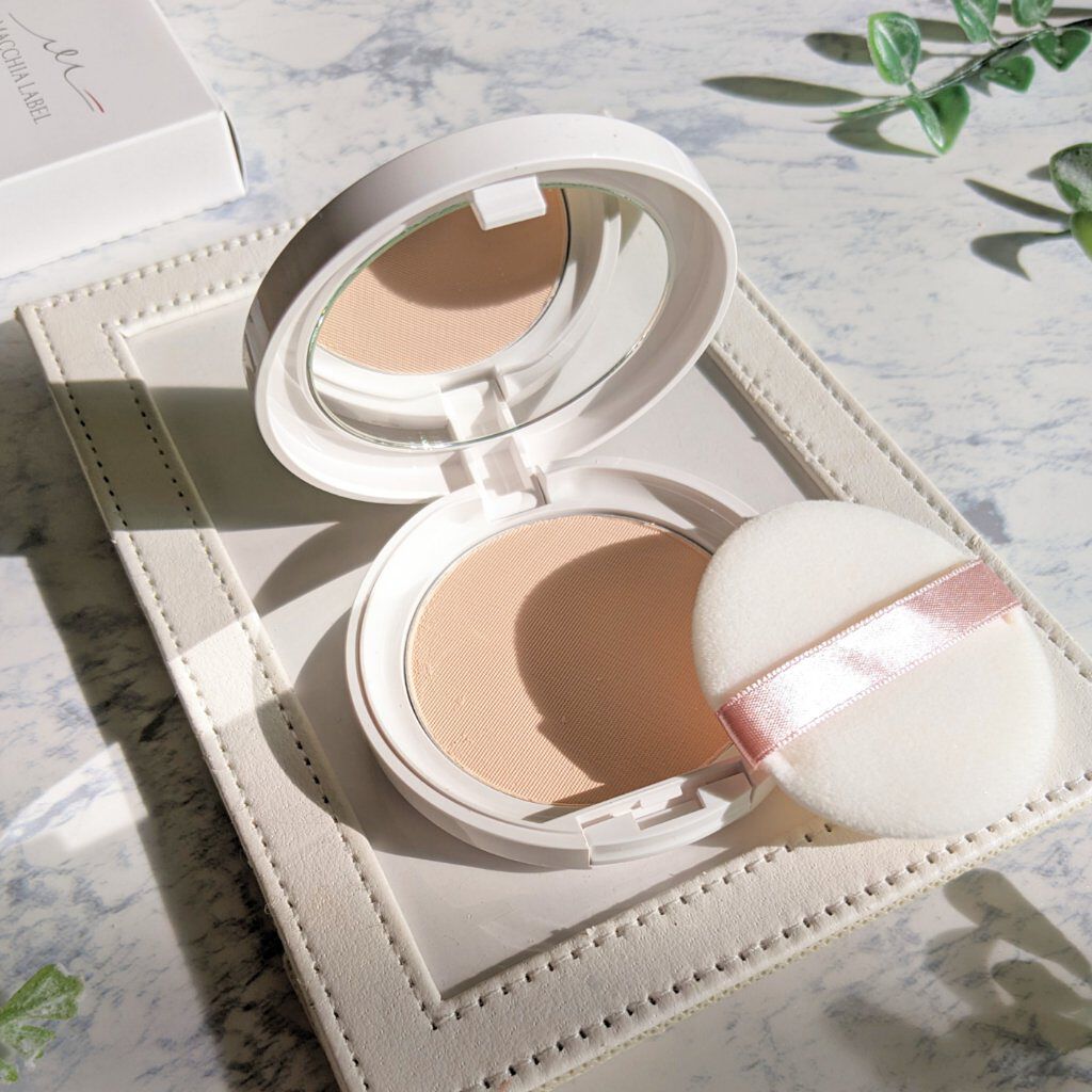 クリアエステフェイスパウダー(クリア)/Macchia Label/プレストパウダーを使ったクチコミ（2枚目）