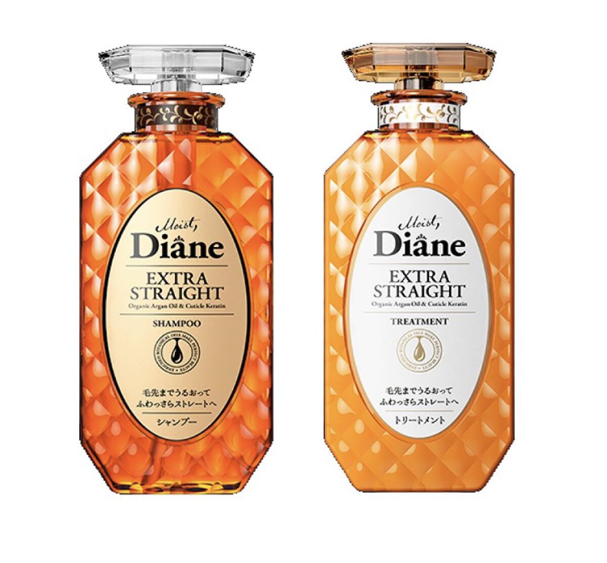 パーフェクトビューティ モイストダイアン エクストラストレート シャンプー/トリートメント シャンプー450ml/ダイアン/市販シャンプーを使ったクチコミ（1枚目）