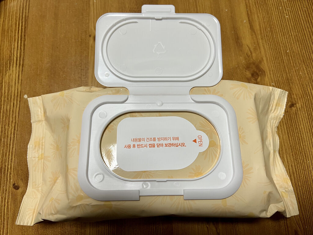 カレンデュラphバランシングディープクレンジングティッシュ/goodal/クレンジングシートを使ったクチコミ（2枚目）