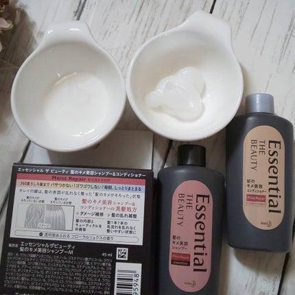 THE BEAUTY 髪のキメ美容シャンプー/コンディショナー<モイストリペア> /エッセンシャル/市販シャンプーを使ったクチコミ(1枚目)